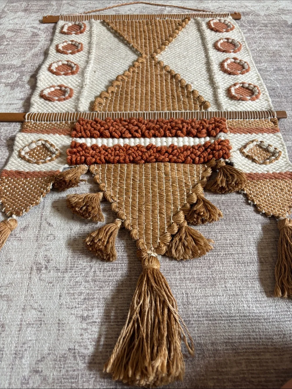 1970 Don Freedman Fiber Art Wall Hanging